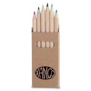 Set de lápices ecológicos personalizados Girls - MyM Regalos Promocionales